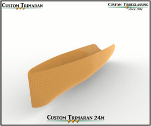 25 Custom Trimaran 24m Hull